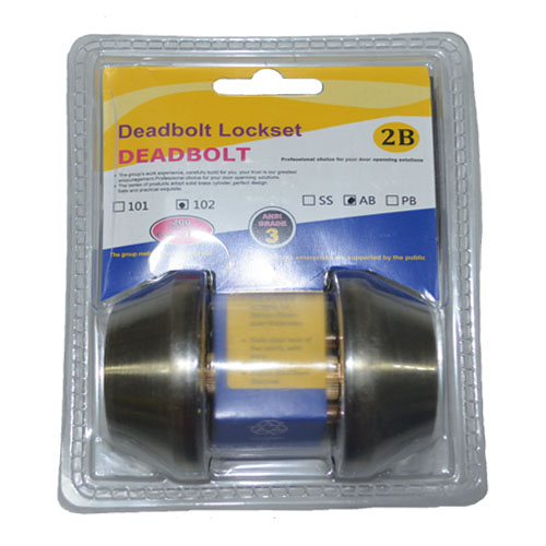 Deadbolt Lockset Double Cylinder